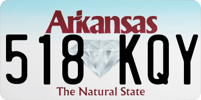 AR license plate 518KQY