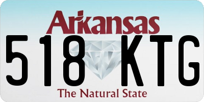 AR license plate 518KTG