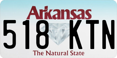 AR license plate 518KTN