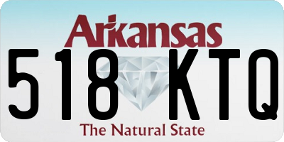 AR license plate 518KTQ