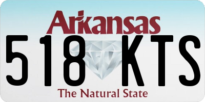 AR license plate 518KTS