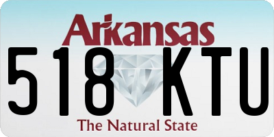 AR license plate 518KTU