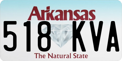 AR license plate 518KVA
