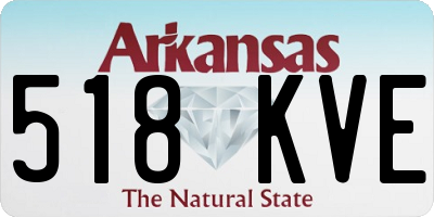 AR license plate 518KVE