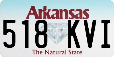 AR license plate 518KVI