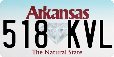 AR license plate 518KVL
