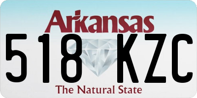 AR license plate 518KZC
