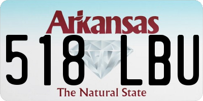 AR license plate 518LBU