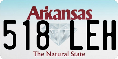AR license plate 518LEH