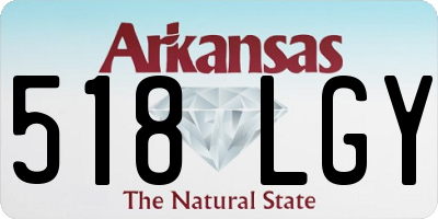 AR license plate 518LGY