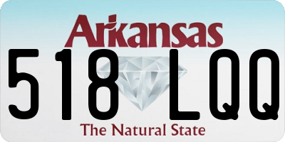 AR license plate 518LQQ