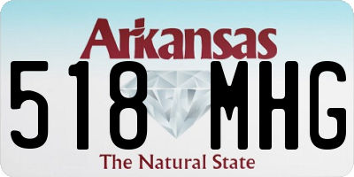 AR license plate 518MHG
