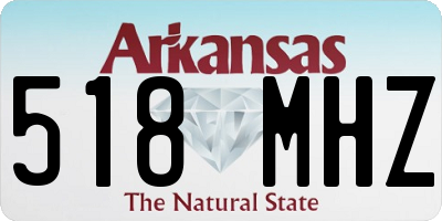 AR license plate 518MHZ