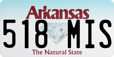 AR license plate 518MIS