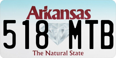 AR license plate 518MTB