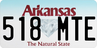 AR license plate 518MTE
