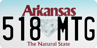 AR license plate 518MTG