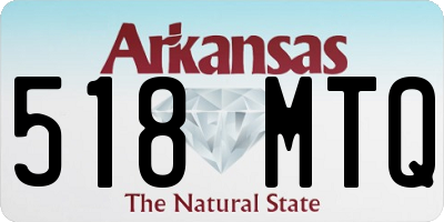 AR license plate 518MTQ