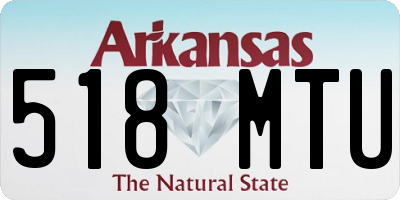 AR license plate 518MTU
