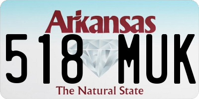 AR license plate 518MUK