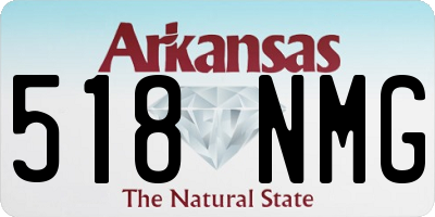 AR license plate 518NMG