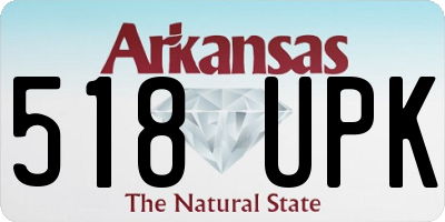 AR license plate 518UPK