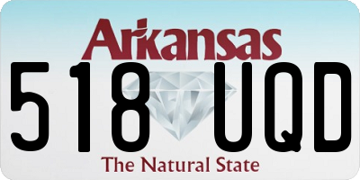 AR license plate 518UQD
