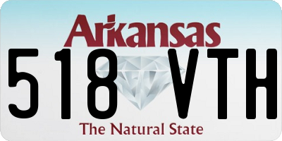 AR license plate 518VTH