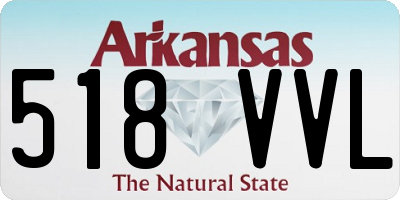 AR license plate 518VVL