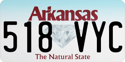 AR license plate 518VYC