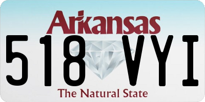 AR license plate 518VYI