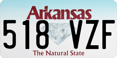 AR license plate 518VZF