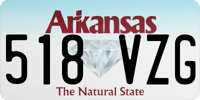 AR license plate 518VZG