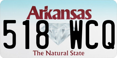 AR license plate 518WCQ