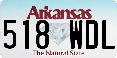 AR license plate 518WDL
