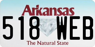 AR license plate 518WEB