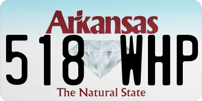 AR license plate 518WHP