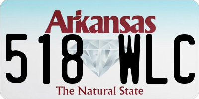 AR license plate 518WLC