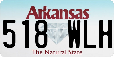 AR license plate 518WLH
