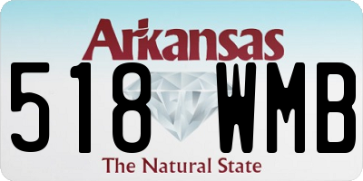 AR license plate 518WMB