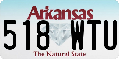 AR license plate 518WTU