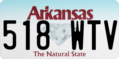 AR license plate 518WTV