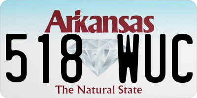 AR license plate 518WUC