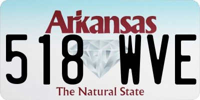 AR license plate 518WVE