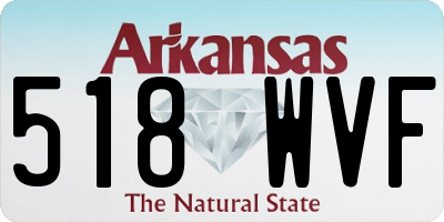 AR license plate 518WVF