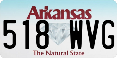 AR license plate 518WVG