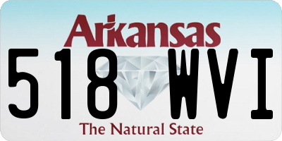 AR license plate 518WVI