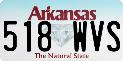 AR license plate 518WVS