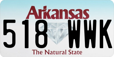 AR license plate 518WWK