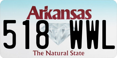 AR license plate 518WWL